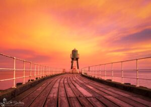 Sunrise From Whitbys West Pier Extension