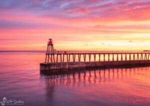 Yorkshire Coast Sunrise At Whitby