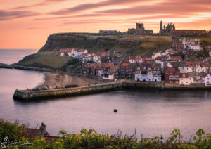 Winter Sunrise Over Whitby's Tate Hill