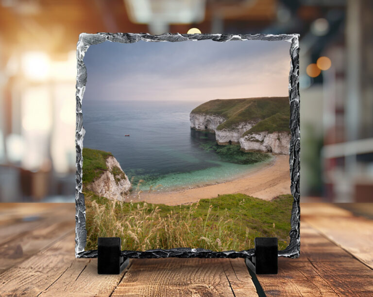 North Landing Flamborough Photo Slate