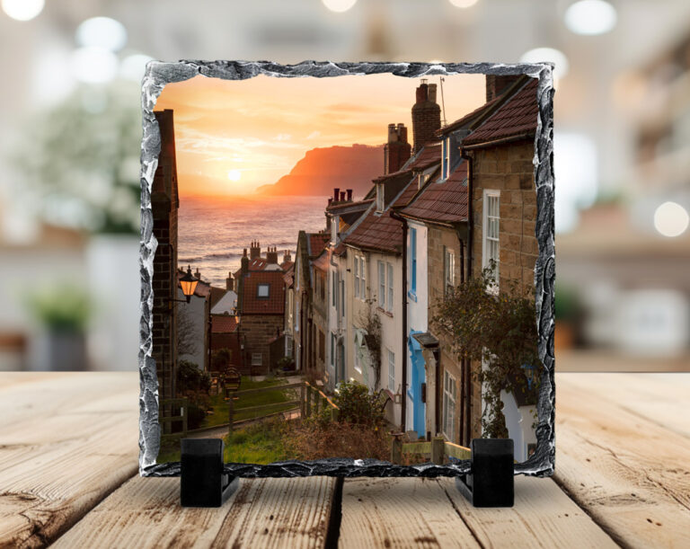 Robin Hoods Bay Photo Slate