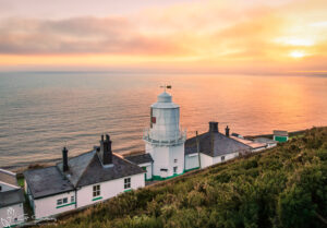 Sunrise At Whitby Light House