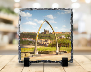 The Whalebones Whitby Photo Slate