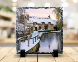 Thornton Le Dale Thatched Cottage Photo Slate