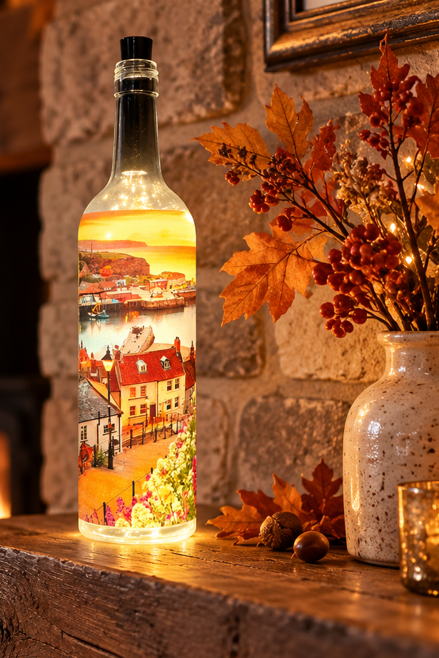 Whitbys 199 Steps 2019 Light Up Bottle 1 Whitbys 199 Steps 2019 Light Up Bottle Lit