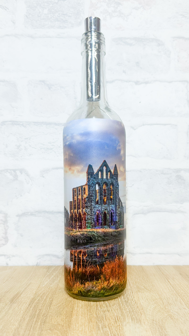 Autumn Whitby Abbey Light Up Bottle 4 Autumn Whitby Abbey Light Up Bottle
