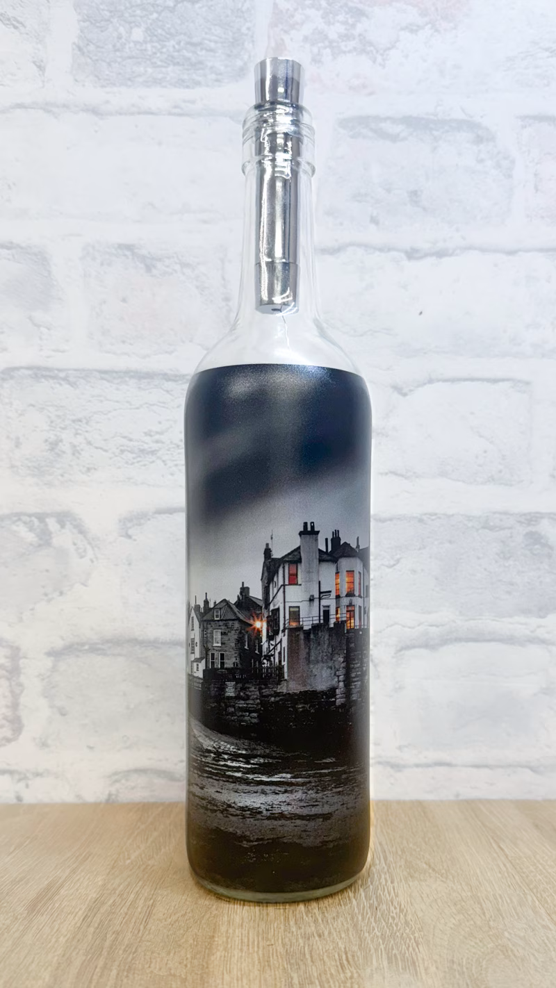Dawn At Robin Hoods Bay Colour Splash Light Up Bottle 2 Dawn At Robin Hoods Bay Colour Splash Light Up Bottle