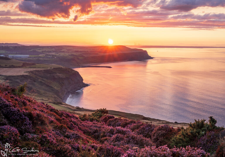 Hummersea Sunset On The Cleveland Way