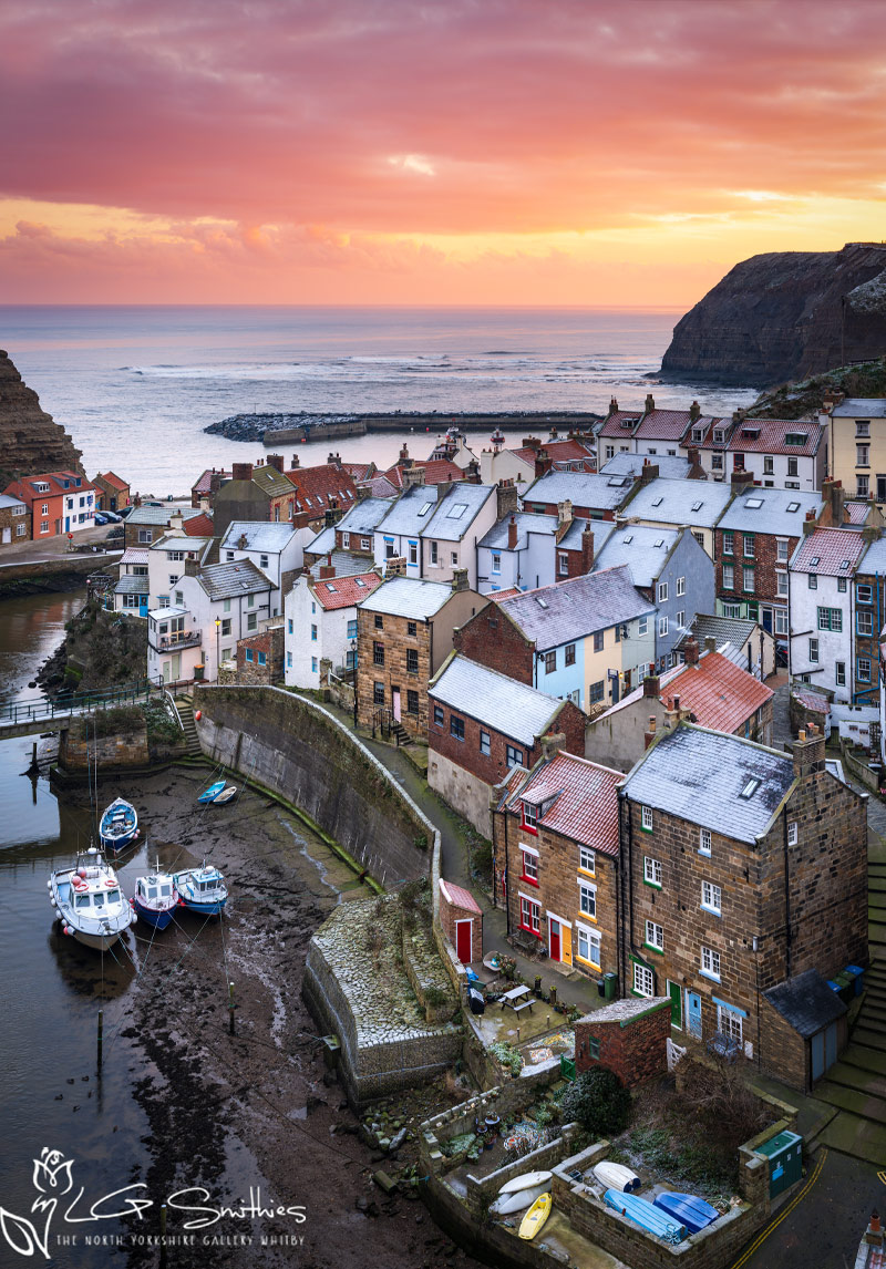 Staithes Christmas Card