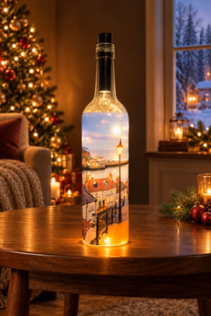 199 Steps At Night Light Up Bottle Lit