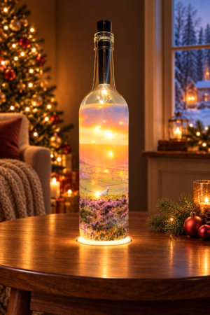 Farndale Sunset Light Up Bottle Lit