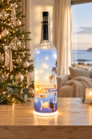 Aireyholme Farm Light Up Bottle Lit