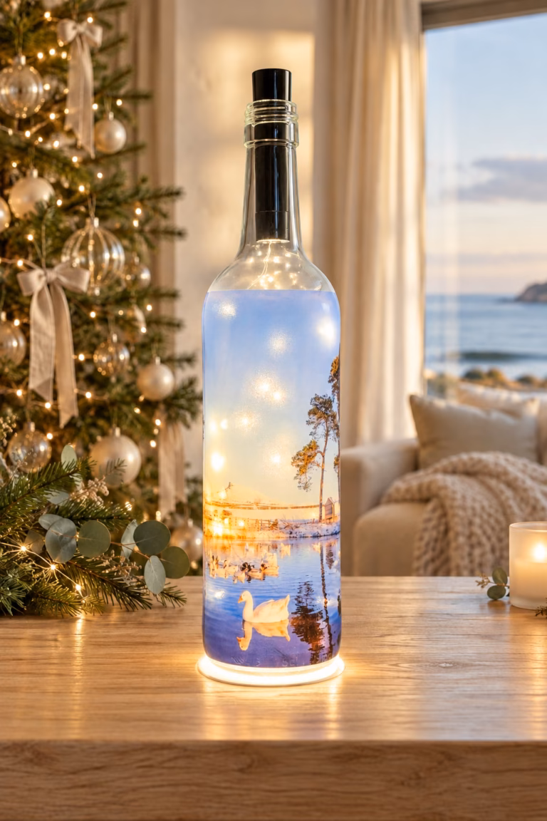 Aireyholme Farm Light Up Bottle Lit