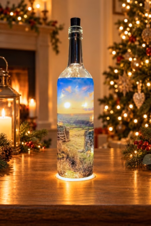 Farndale Gate Light Up Bottle Lit