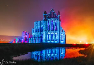 Whitby Illuminated Abbey.