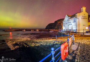 Aurora Borealis At The Cod And Lobster Staithes