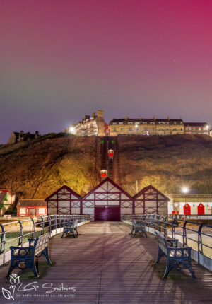 Northern Lights From Saltburn Pier