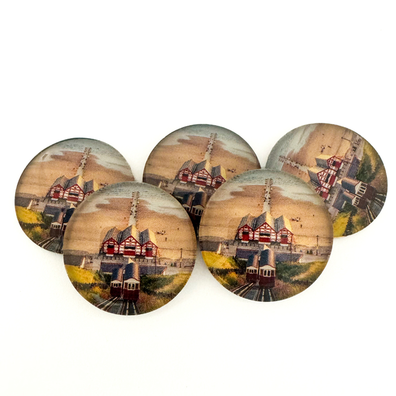 Saltburn Pier Pebble Magnet 1 Saltburn Pier Pebble Magnet