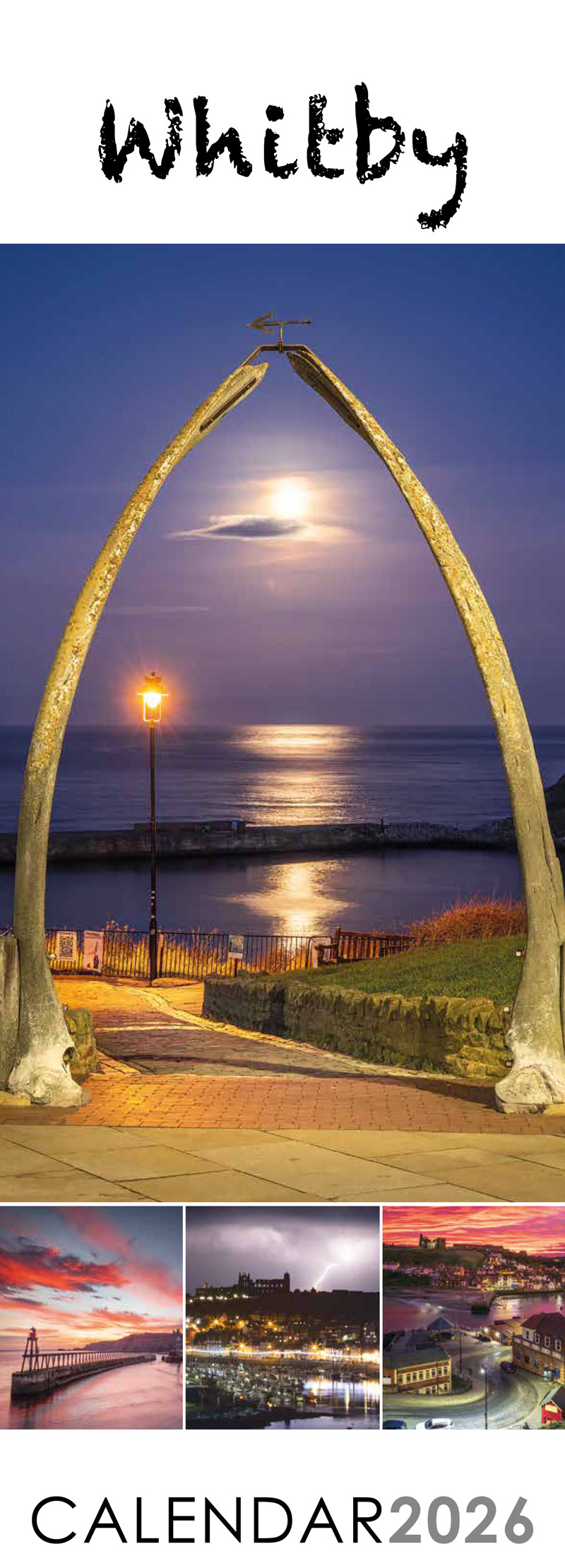 Whitby Slimline 2026 Calendar front