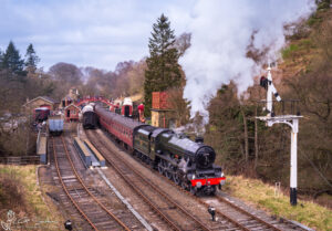Bahamas Steam Train At Goathland Station