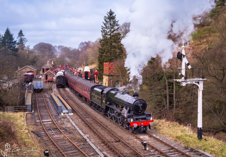 Bahamas Steam Train At Goathland Station