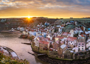 Frosty Sunrise At Staithes
