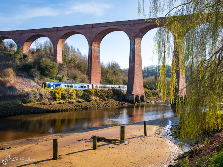 Larpool Viaduct on a Spring Morning