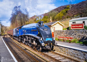 Sir Nigel Gresley Arriving At Goathland Station