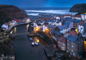 Stormy Night At Staithes