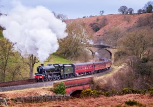 Bahamas Steam Train Cutting Across The North York Moors For The First Time