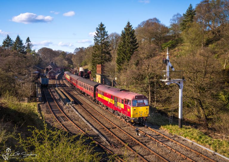 Diesel at Goathland