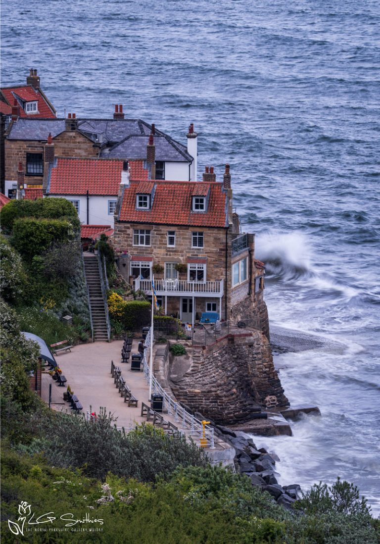 Nightfall At Robin Hoods Bay