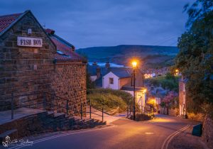 The Bank at Night, Robin Hoods Bay