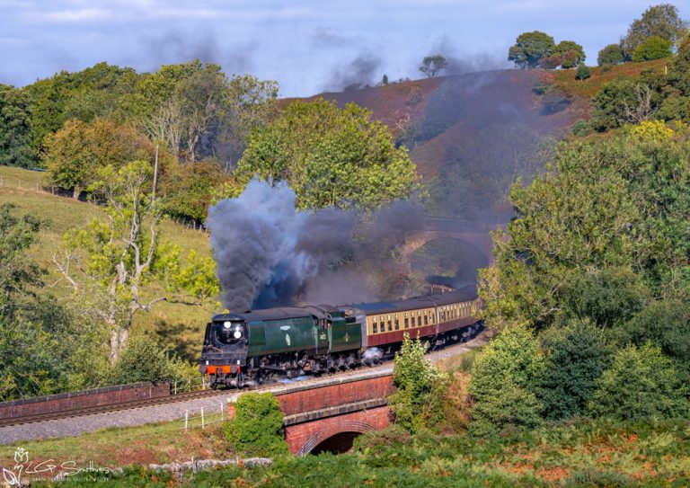257 Squadron Loco At Darnholm NYMR