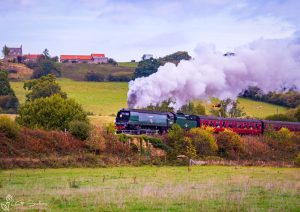 257 Squadron Loco At Grosmont NYMR