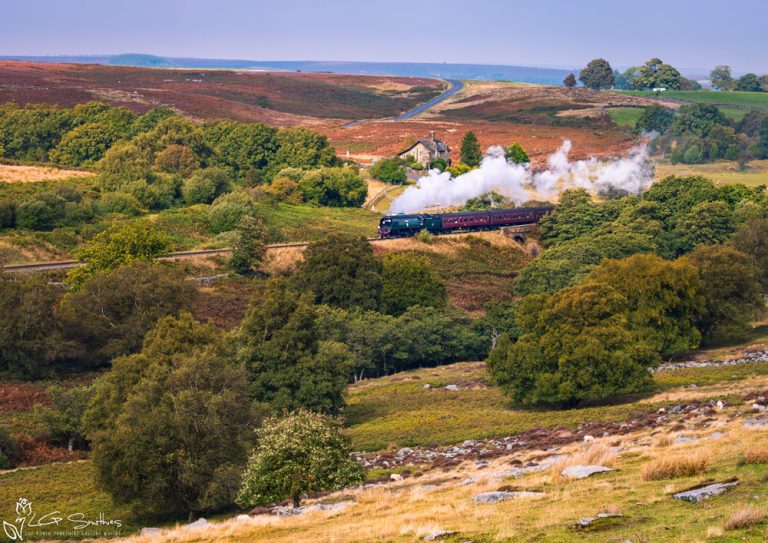 257 Squadron Loco During the 2025 NYMR Steam Gala