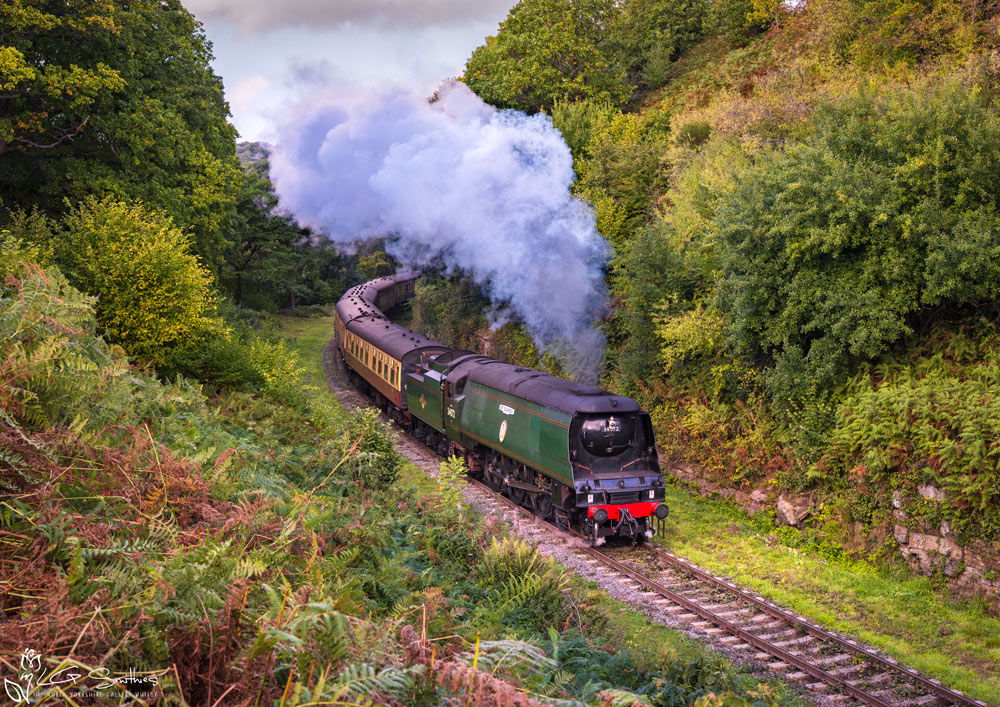 257 Squadron Loco On The North York Moors Heritage Railway