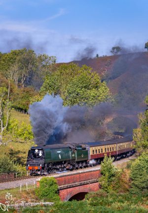 34072 Loco At Darnholm NYMR