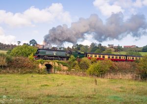 Battle of Britain Class No. 34072 257 Squadron On The NYMR