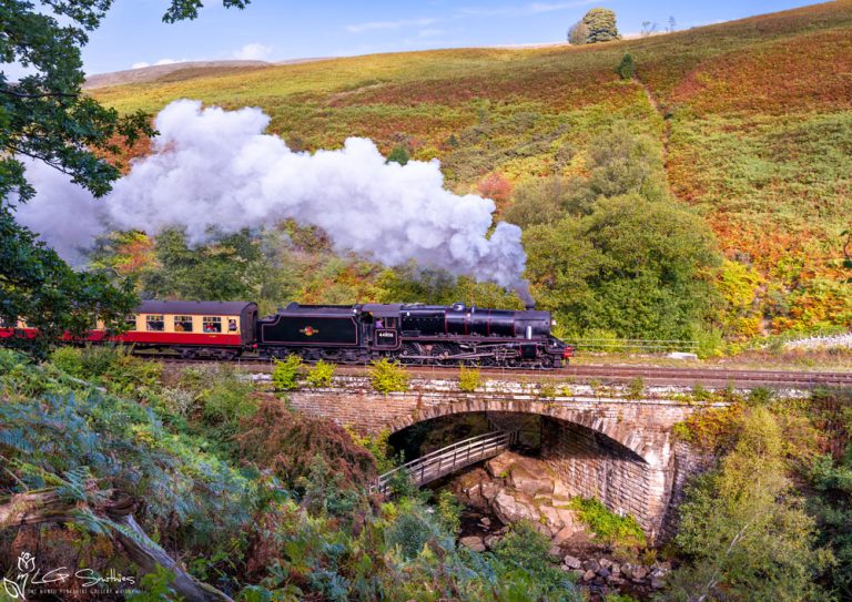 Black 5 No. 44806 At Water Arc NYMR