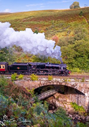 Black 5 No. 44806 At Water Arc NYMR Gala Steam 25