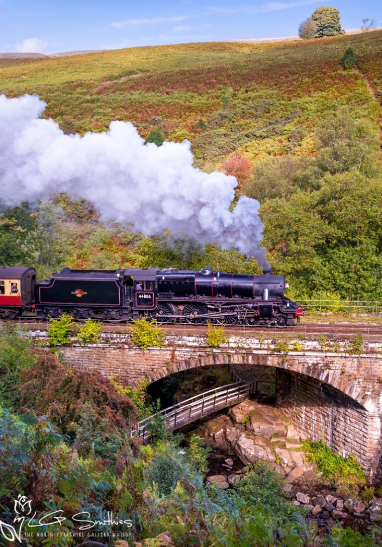 Black 5 No. 44806 At Water Arc NYMR Gala Steam 25