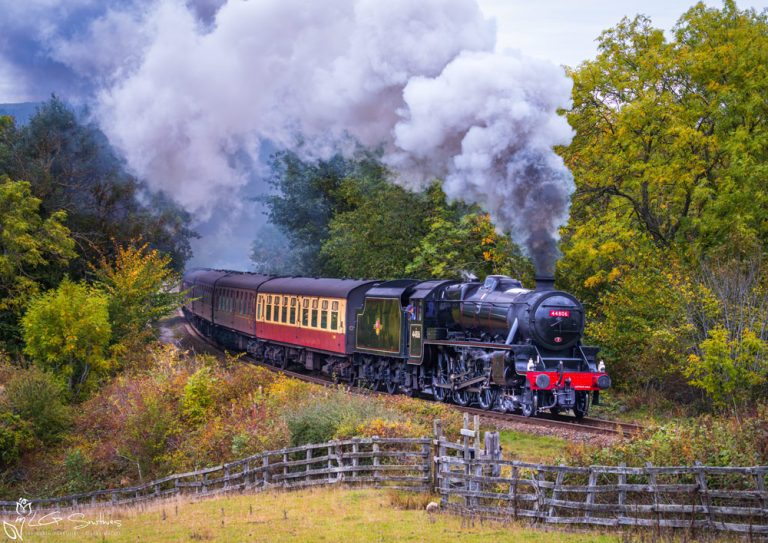 Black 5 No.44806 Near Grosmont NYMR