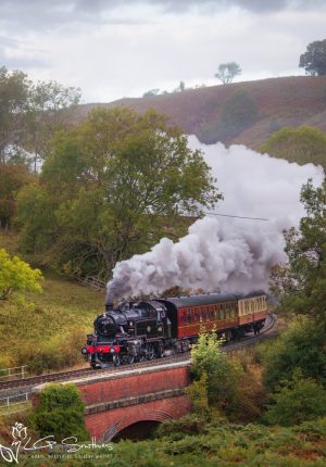 Ivatt 2MT No. 41313 On The North Yorkshire Moors Railway