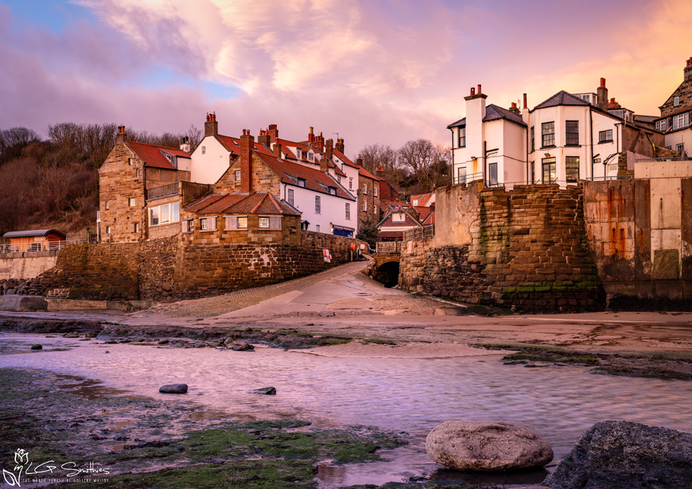Morning On The Beach AT Robin Hoods Bay