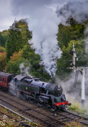 Standard 2MT No. 78019 During The 2025 NYMR Steam Gala 2025
