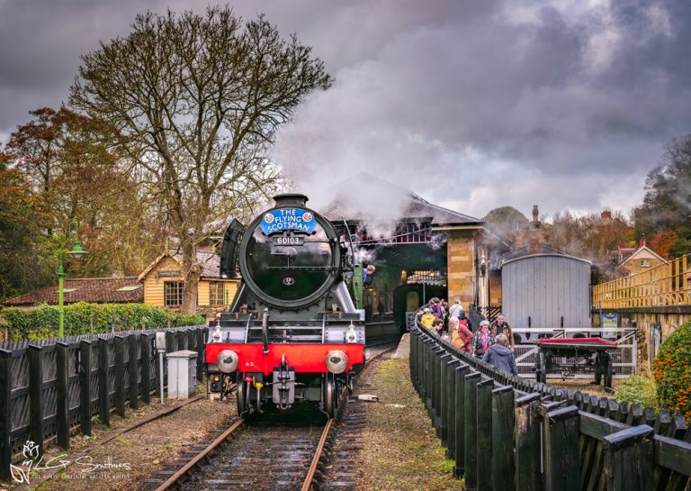 60103 Flying Scotsman At Pickering Station
