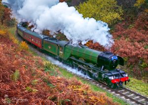 60103 Flying Scotsman Locomotive At Beck Hole