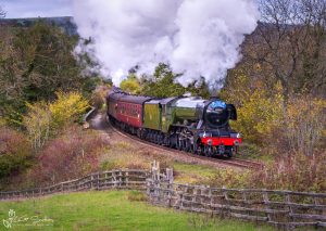 Flying Scotsman 60103 In The Esk Valley