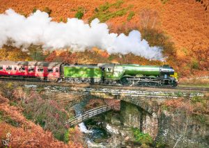 Flying Scotsman At Water Arc NYMR